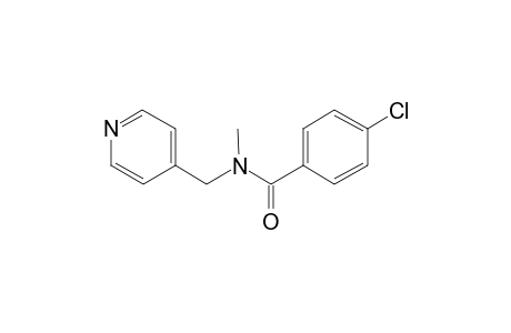 4-Chloro-N-(4-pyridinylmethyl)benzamide, N-methyl-