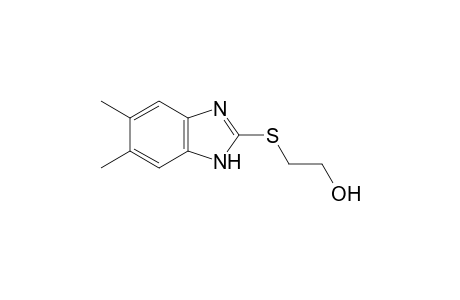 2-[(5,6-Dimethyl-1H-benzimidazol-2-yl)sulfanyl]ethanol