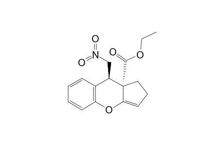 Ethyl (9R,9aS)-9-(Nitromethyl)-1,2,9,9a-tetrahydrocyclopenta[b]chromene-9a-carboxylate