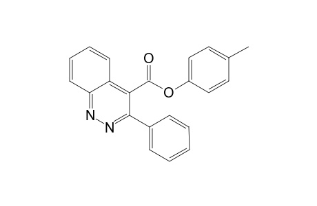 Cinnoline-4-carboxylic acid, 3-phenyl-, 4-methylphenyl ester
