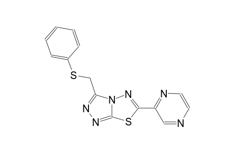phenyl [6-(2-pyrazinyl)[1,2,4]triazolo[3,4-b][1,3,4]thiadiazol-3-yl]methyl sulfide