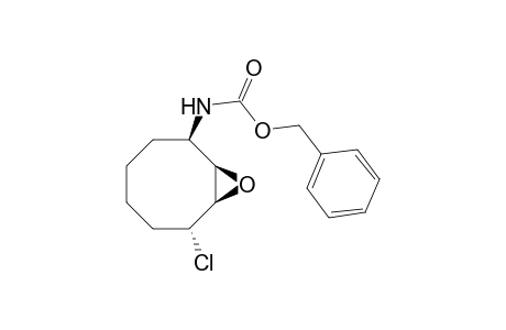 1.alpha.-Chloro-2.beta.,3.beta.-epoxy-4.beta.-[(benzyloxycarbonyl)amino]cyclooctane