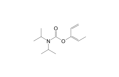 (E)-1-Methyl-2-[(diisopropylamino)carbonyloxy]-1.3-butadiene