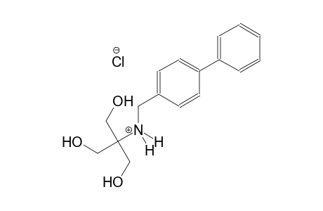 benzenemethanaminium, N-[2-hydroxy-1,1-bis(hydroxymethyl)ethyl]-4-phenyl-, chloride