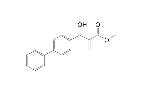 2-[hydroxy-(4-phenylphenyl)methyl]-2-propenoic acid methyl ester