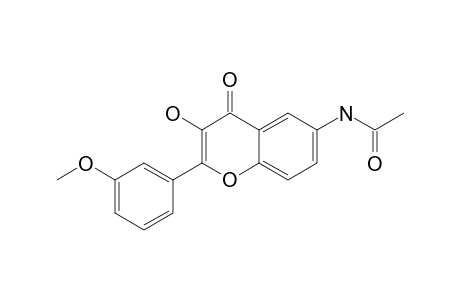 6-ACETYLAMINO-3'-METHOXY-3-FLAVONOL
