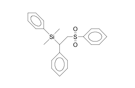 2-(Dimethyl-phenyl-silyl)-2-phenyl-ethyl phenyl sulfone