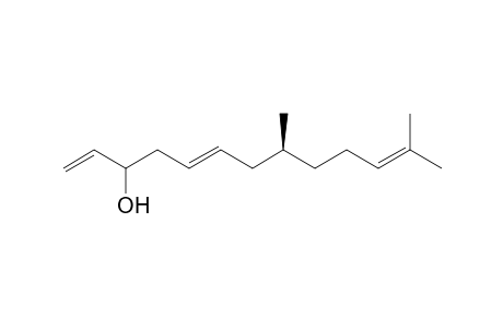 3(R,S)-hydroxy-8(S)-12-dimethyl-1,5(E),11-tridecatriene