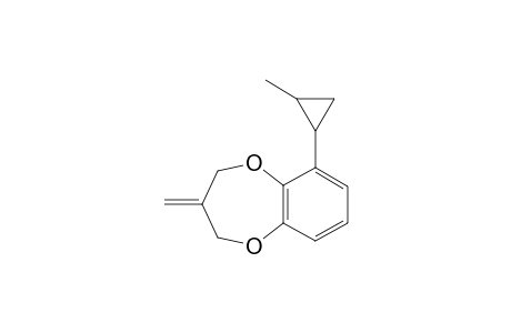 3,4-Dihydro-6-(2-methylcyclopropyl)-3-methylidene-2H-1,5-benzodioxepine