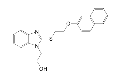 2-[2-[2-(Naphthalen-2-yloxy)-ethylsulfanyl]-benzoimidazol-1-yl]-ethanol