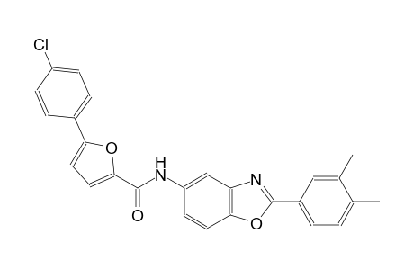 5-(4-chlorophenyl)-N-[2-(3,4-dimethylphenyl)-1,3-benzoxazol-5-yl]-2-furamide