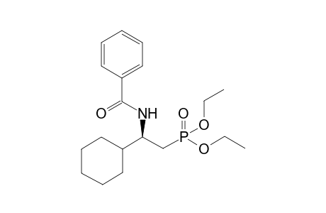 (R)-Diethyl 2-benzamido-2-cyclohexylethylphosphonate