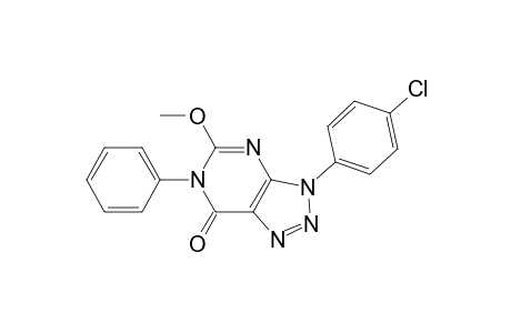 3-(4-Chlorophenyl)-5-methoxy-6-phenyl-3,6-dihydro-7H-1,2,3-triazolo[4,5-d]pyrimidin-7-one