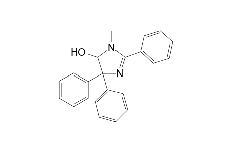5-Hydroxy-1-methyl-2,4,4-triphenyl-.delta.2-imidazoline