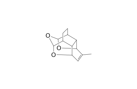 14-Methyl-9,11,13-Trioxapentacyclo[6.5.2.0(2,7).0(6,10)]-14-pentadecene