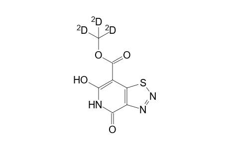 Trideuteriomethyl 6-hydroxy-4-oxo-4,5-dihydro-1,2,3-thiadiazolo[4,5-c]pyridine-7-carboxylate