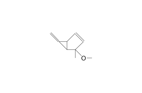 2-exo-Methyl-2-endo-methoxy-6-methylene-bicyclo(3.1.0)hex-3-ene