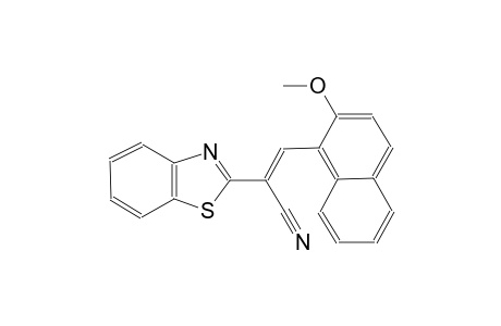 2-benzothiazoleacetonitrile, alpha-[(2-methoxy-1-naphthalenyl)methylene]-