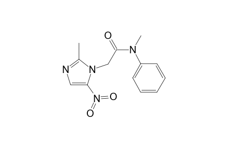 1H-Imidazole-1-acetamide, N,2-dimethyl-5-nitro-N-phenyl-