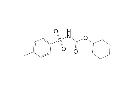Carbamic acid, (p-tolylsulfonyl)-, cyclohexyl ester