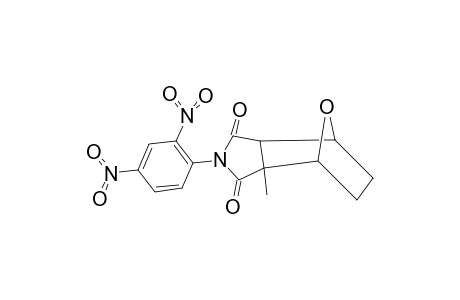 4,7-Epoxy-1H-isoindole-1,3(2H)-dione, 2-(2,4-dinitrophenyl)hexahydro-3a-methyl-, [3aR-(3a.alpha.,4.beta.,7.beta.,7a.alpha.)]-