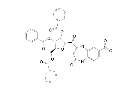 7-NITRO-4-[1-(2,3,5-TRI-O-BENZOYL-BETA-D-RIBOFURANOSYL)-OXO]-1,3-DIHYDRO-2H-1,5-BENZODIAZEPIN-2-ONE