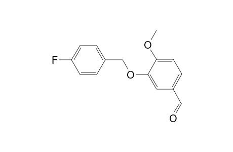 3-[(4-Fluorobenzyl)oxy]-4-methoxybenzaldehyde