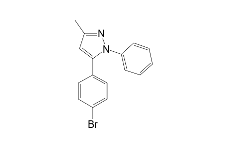 5-(4-bromophenyl)-3-methyl-1-phenylpyrazole