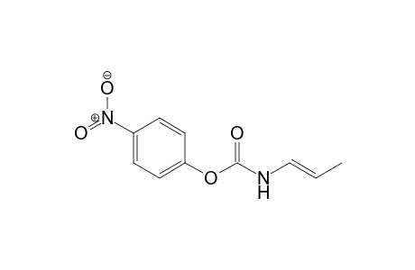 Carbamic acid, 1-propenyl-, 4-nitrophenyl ester