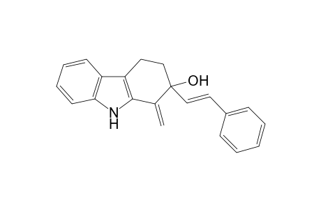 (E)-1-Methylen-2-styryl-2,3,4,9-tetrahydro-1H-carbazol-2-ol