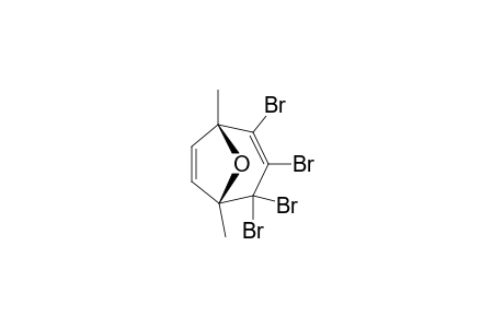 (1R,5S)-2,3,4,4-tetrabromo-1,5-dimethyl-8-oxabicyclo[3.2.1]octa-2,6-diene