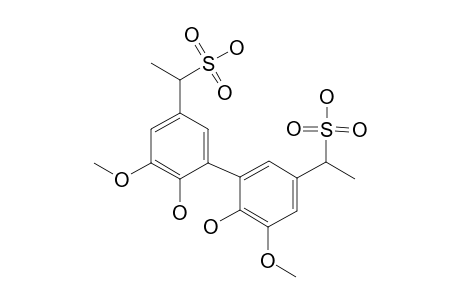 BIS-[1-(4-HYDROXY-3-METHOXYPHENYL)-ETHANESULFONIC-ACID]
