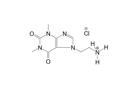 1H-purine-7-ethanaminium, 2,3,6,7-tetrahydro-1,3-dimethyl-2,6-dioxo-,chloride