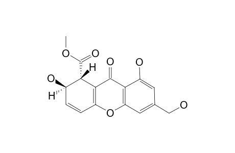 AGI-B4;7,8-DIHYDROXANTHENONE-8-CARBOXYLIC-ACID-METHYLESTER