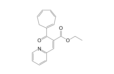 (E)-Ethyl 3-(cyclohepta-1,3,5-trien-1-yl)-2-(2-pyridyl)methylene-3-oxopropionate