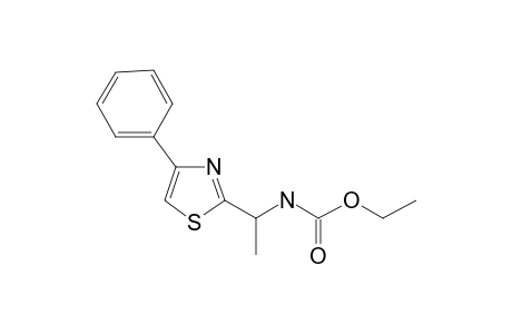 [1-(4-Phenylthiazol-2-yl)ethyl]carbamic acid, ethyl ester