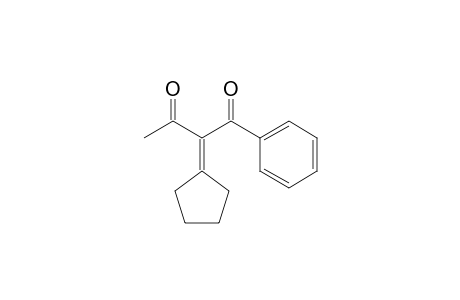 2-cyclopentylidene-1-phenylbutane-1,3-dione