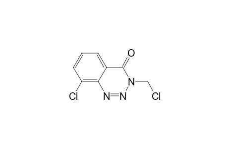 8-Chloro-3-(chloromethyl)-1,2,3-benzotriazin-4(3H)-one