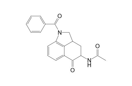 4-Acetamido-1-benzoyl-2,2a,3,4-tetrahydrobenz[cd]indol-5(1H)-one