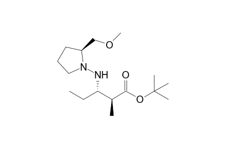 (S,S,S)-tert-Butyl 3-[N-(2-methoxymethyl)pyrrolidin-1-yl]amino-2-methylpentanoate