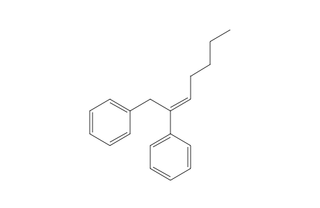 (E)-1,2-Diphenyl-2-heptene
