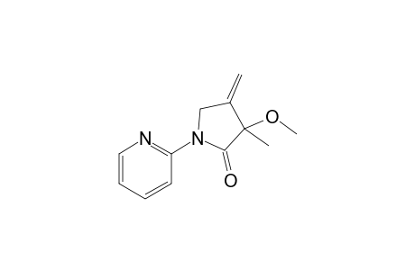 3-Methoxy-3-methyl-4-methylene-1-(2-pyridyl)pyrrolidin-2-one