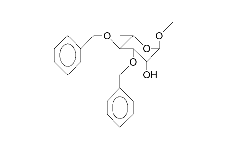 Methyl 3,4-di-O-benzyl.alpha.-L-rhamnopyranoside