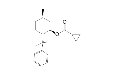 (1R,2S,5R)-5-methyl-2-(2-phenylpropan-2-yl)cyclohexyl cyclopropanecarboxylate