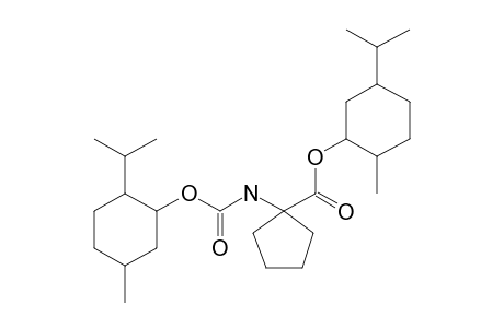 1-Aminocyclopentanecarboxylic acid, N-((1R)-(-)-menthyloxycarbonyl)-, (1R)-(-)-menthyl ester