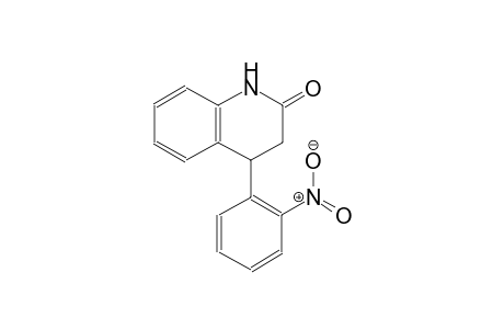 2(1H)-quinolinone, 3,4-dihydro-4-(2-nitrophenyl)-