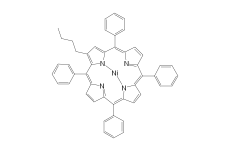 (2-Butyl-5,10,15,20-tetraphenylporphyrinito)nickel