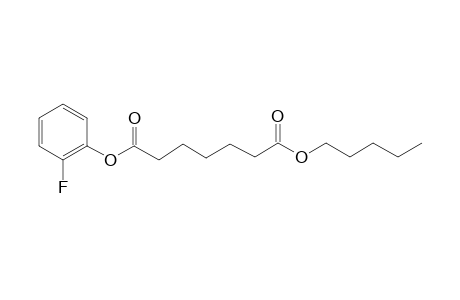 Pimelic acid, 2-fluorophenyl pentyl ester