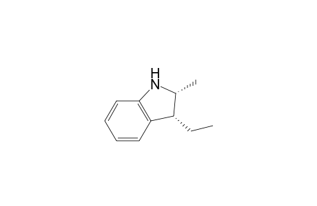 1H-Indole, 3-ethyl-2,3-dihydro-2-methyl-, cis-