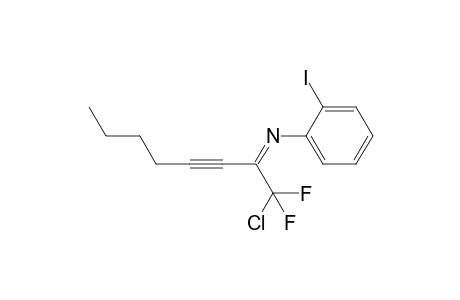 N-(1-chloro-1,1-difluorooct-3-yn-2-ylidene)-2-iodoaniline